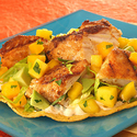 Mahi Mango Tostadas